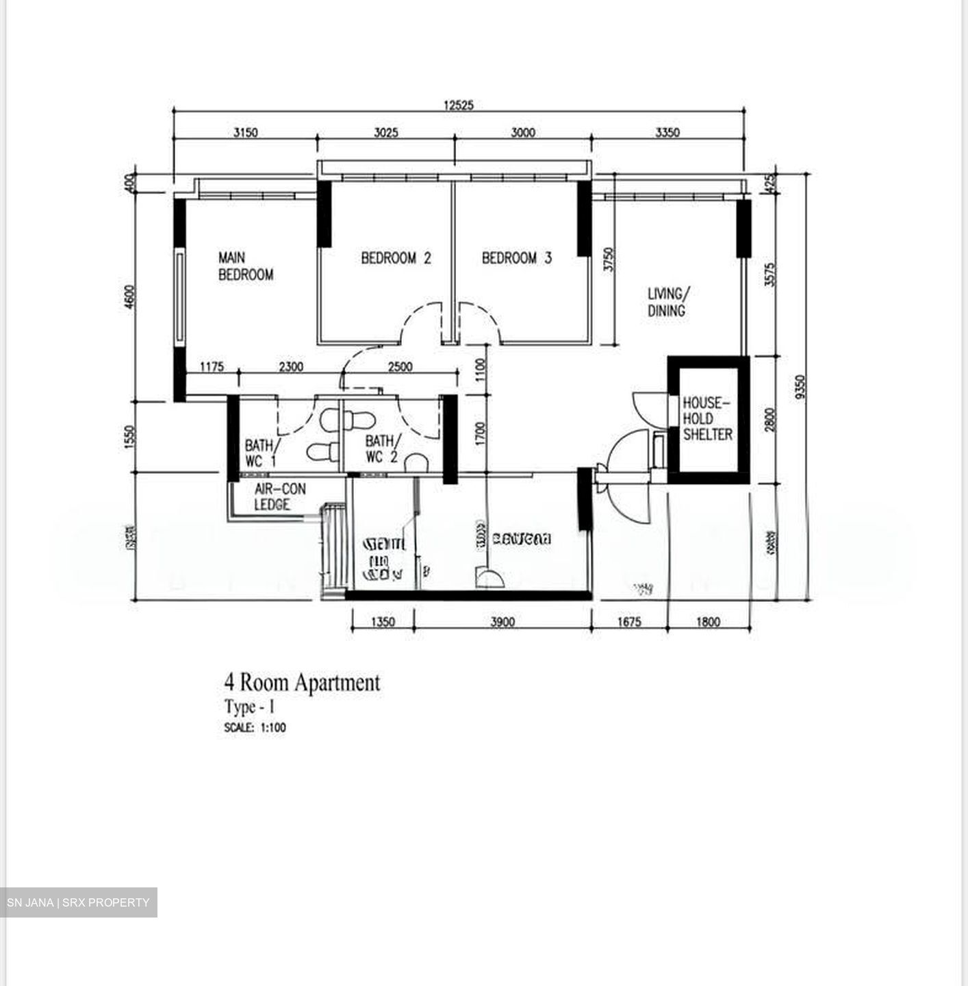 Blk 784B Woodlands Pasture II (Woodlands), HDB 4 Rooms #574500501